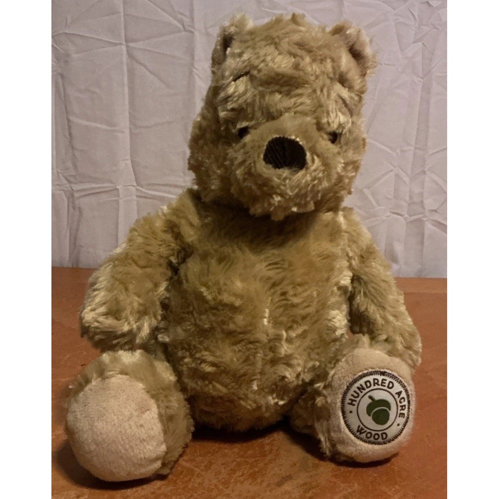 Official Disney Classic Pooh Hundred Acre Wood Soft & Cuddly Beige 12"